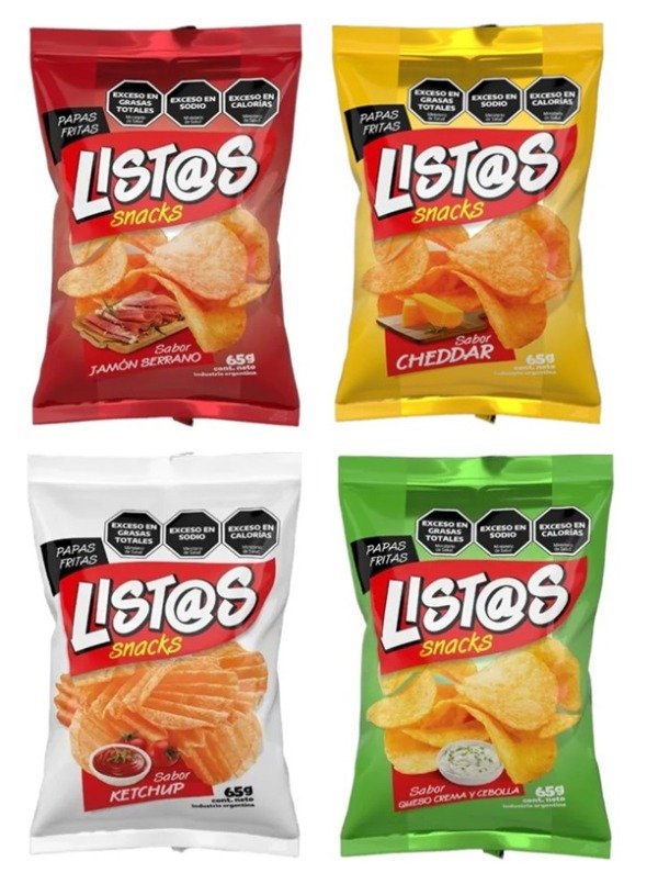 Producto - Papas fritas saborizadas 60grs PROMO x2
