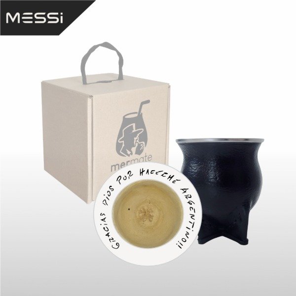 Producto - MATE CON GRABADO PERSONALIZADO EXCLUSIVO MESSI A PUÑO Y LETRA - 3