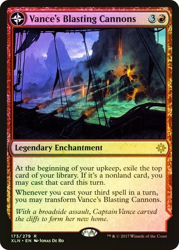 Producto - Vance's Blasting Cannons Foil  Ixalan