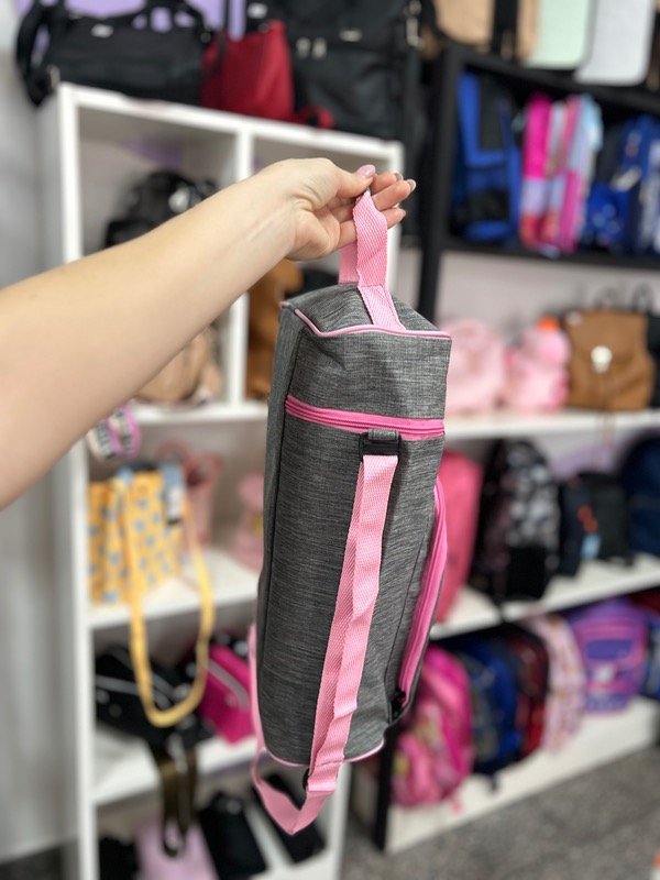 Producto - Bolso matero bordes rosa - 1