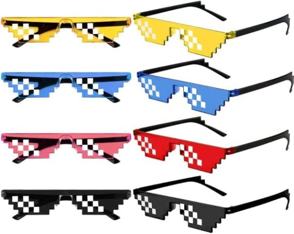 Producto - Anteojos de acrílico PIXEL