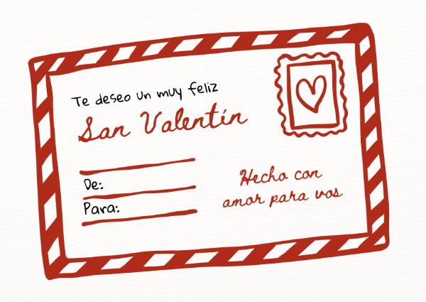 Producto - Gift Card San Valentín