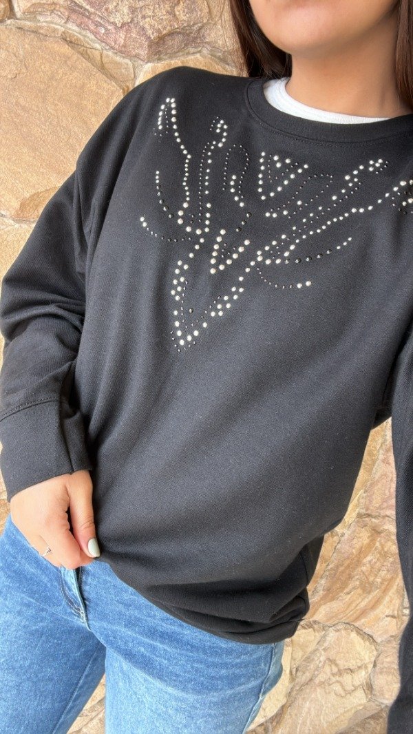 Producto - BUZO ARABESCOS (NEGRO)