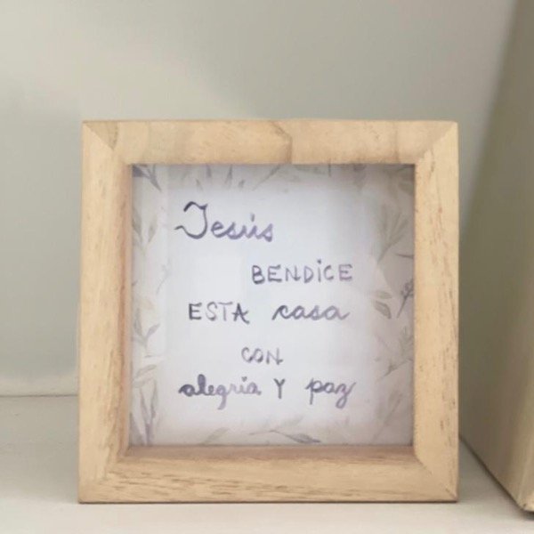 Producto - Cuadrito chico frase