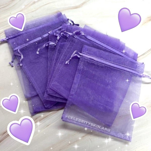Producto - BOLSAS DE ORGANZA VIOLETA X 10 UNIDADES