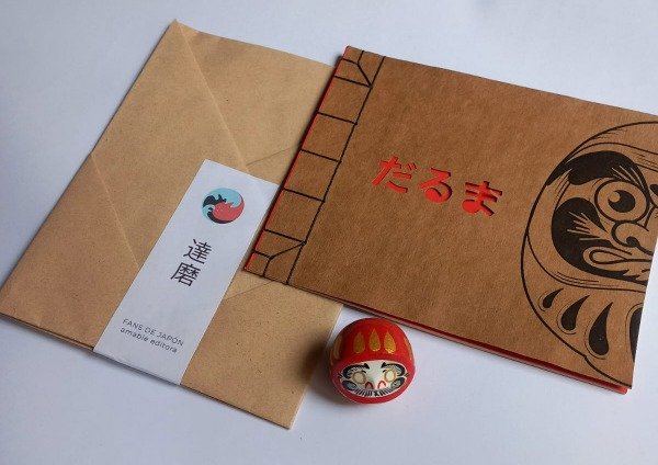 Producto - Daruma, el amuleto de los propósitos. Libro + Daruma - 0