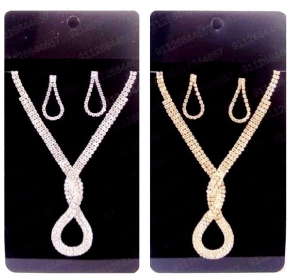 Producto - Gargantilla y aros de strass CON 118 1101 AB 11/25