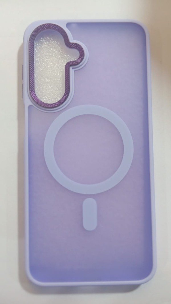 Producto - Funda Lila Translúcido XAEA Espacio con MagSafe para Samsung A17