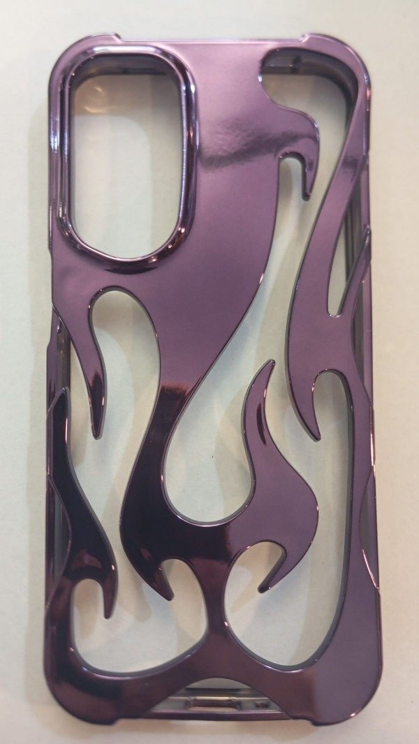 Producto - Funda Llamarada Calada Violeta para Samsung A15
