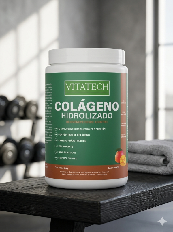 Producto - Proteina De Colageno Vitatech Hidrolizada Aporte Proteico Diario