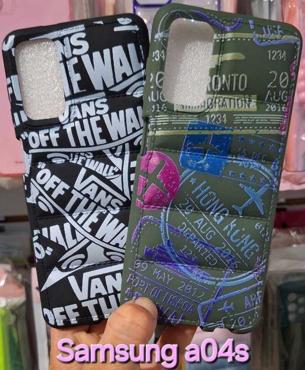 Producto - Fundas puffer diseño nacional. Samsung a04s