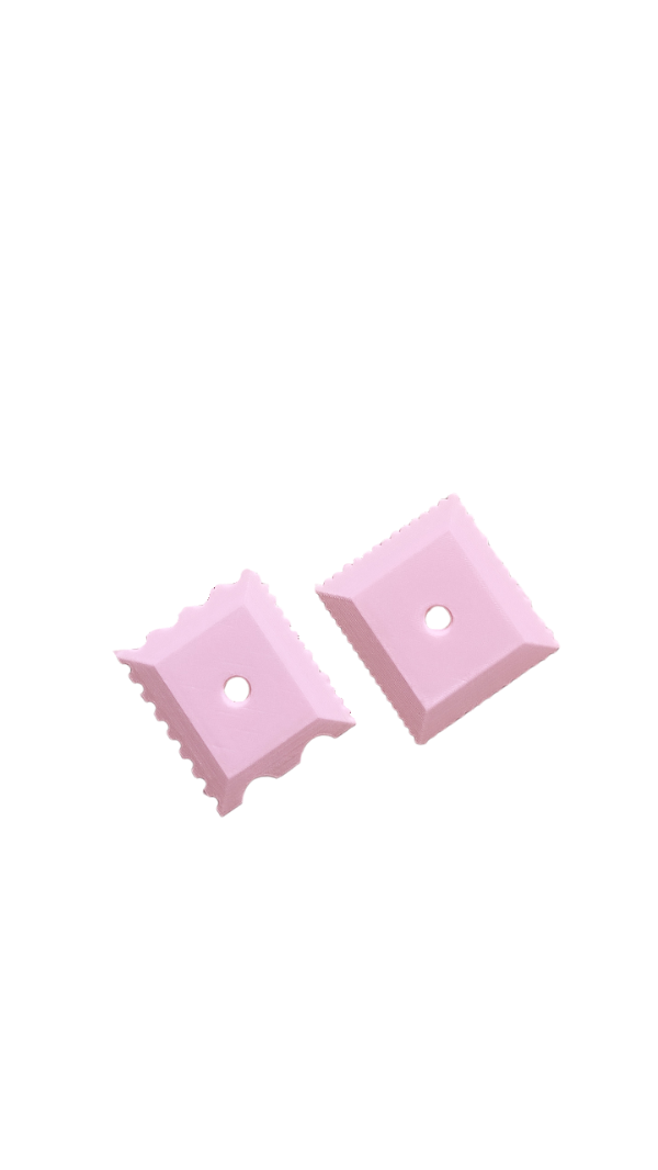 Producto - Set X2 Lamas Cuadradas Cerámica Alfarería Arcilla