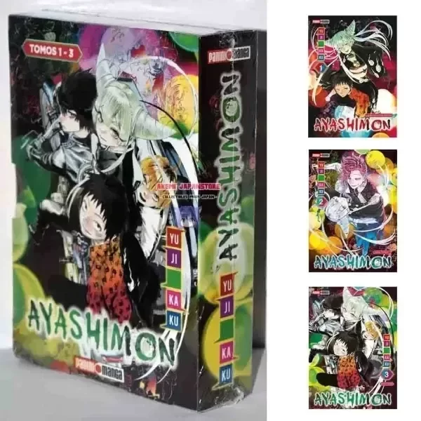 Producto - AYASHIMON PACK ( TOMOS 01 AL 03 )