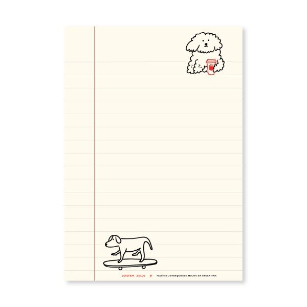 Producto - Block A5 PERRITOS 01