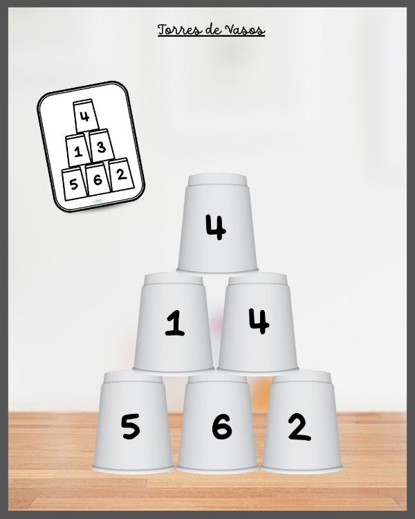Producto - Torre de Vasos- Plantilla