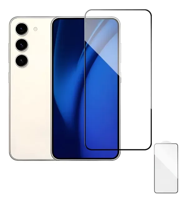 Producto - Templados Full Glue Clear Samsung con lectura de huella