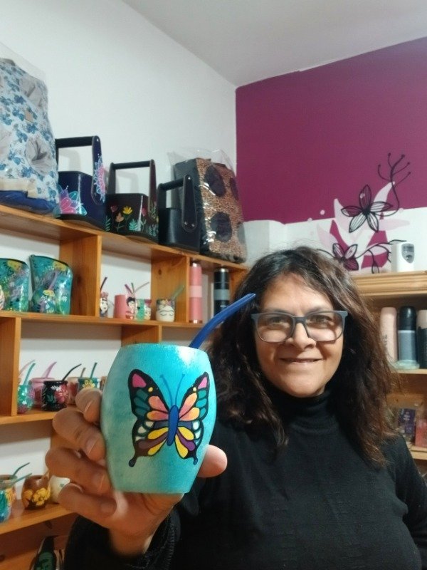 Producto - Mate "MARIPOSA"