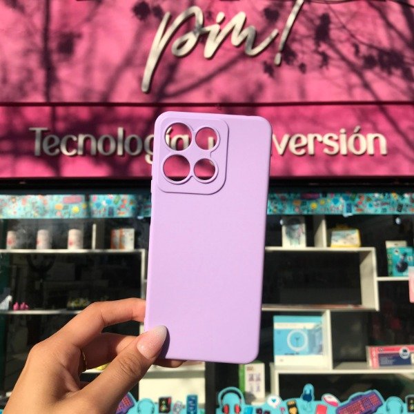 Producto - Motorola G15 Funda Silicona Color Lila