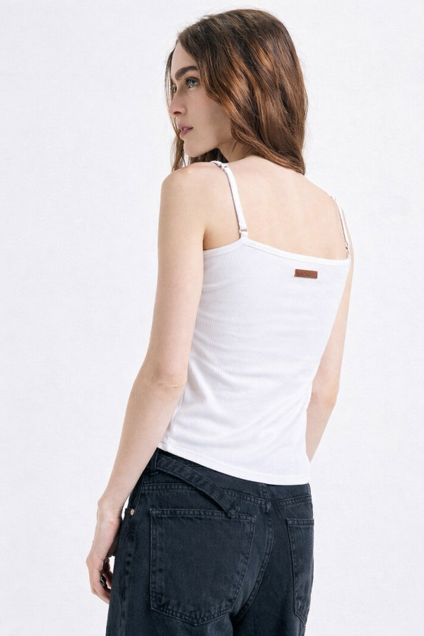 Producto - Musculosa Cora St Marie Blanco - 5
