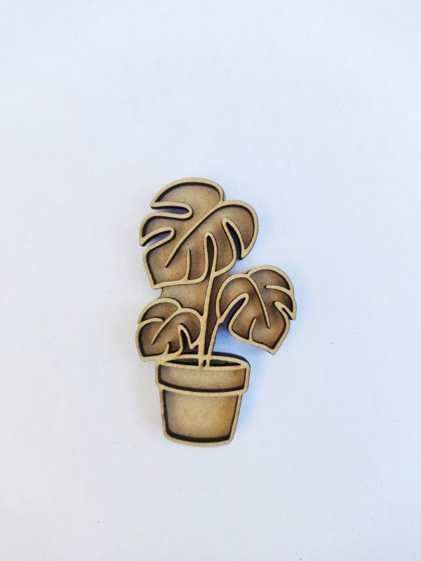 Producto - Sello maceta con monsteras - PREVENTA
