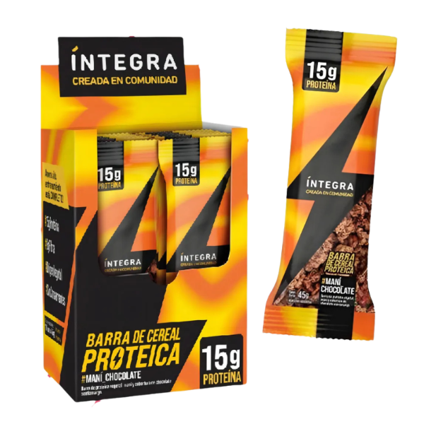 Producto - Barrita Proteica Íntegra Maní (unidad)