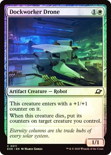 Producto - Dockworker Drone Foil  Edge of Eternities