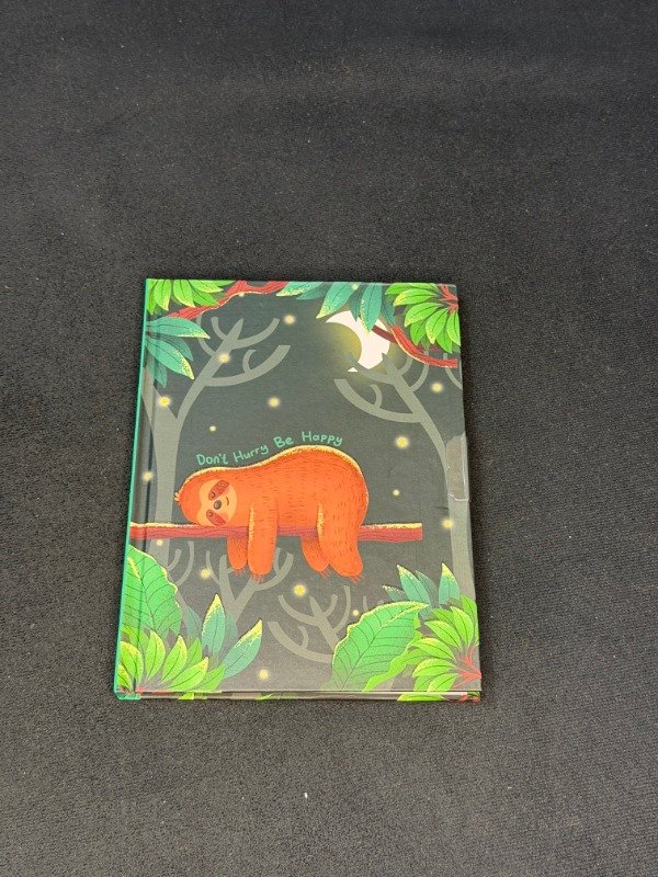 Producto - Diario Perezoso 18x13 - Hojas Rayadas