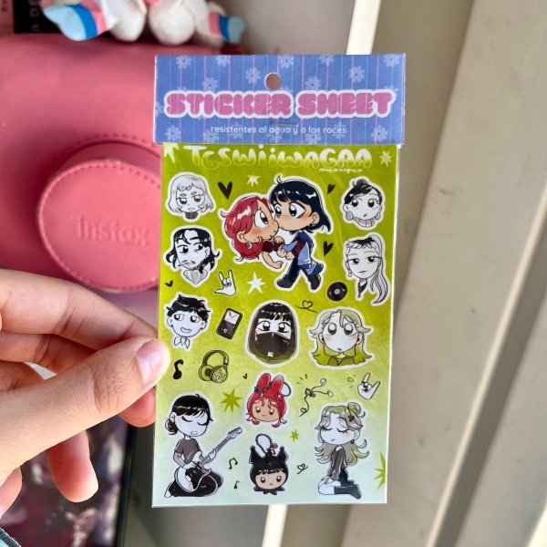 Producto - TGSWIIWAGAA - Plancha de stickers