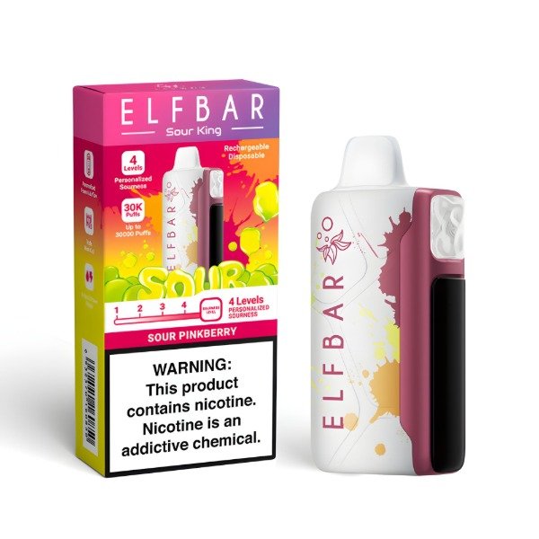 Producto - POD DESCARTABLE ELFBAR SOUR PINK BERRY 40.000 MIL PUFFS
