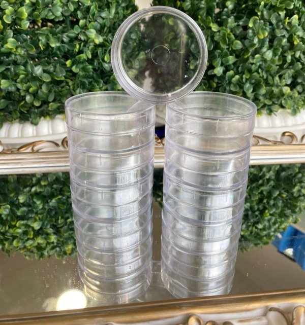 Producto - PASTILLERO PLASTICO CRISTAL