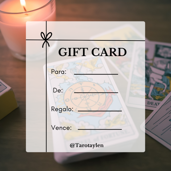 Producto - GIFT CARD - REGALO