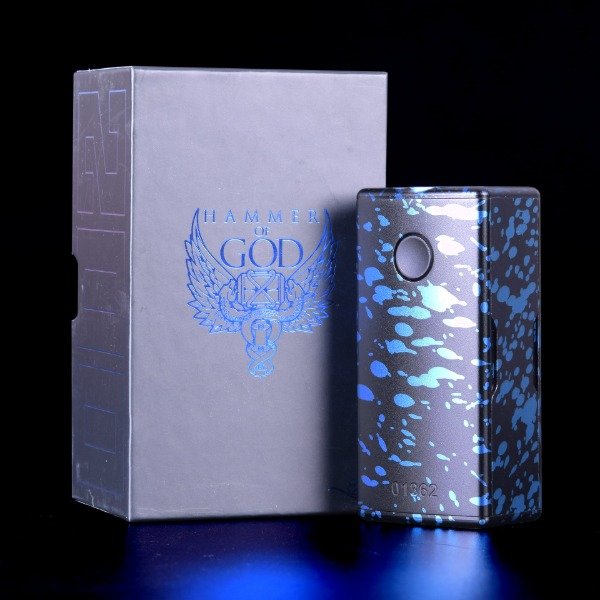 Producto - VAPERZ CLOUD HAMMER OF GOOD 200 MOD (SELLADO- BLUE PLASMA) Precio dólar