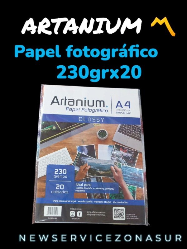 Producto - PAPEL FOTOGRAFICO GLOSSY