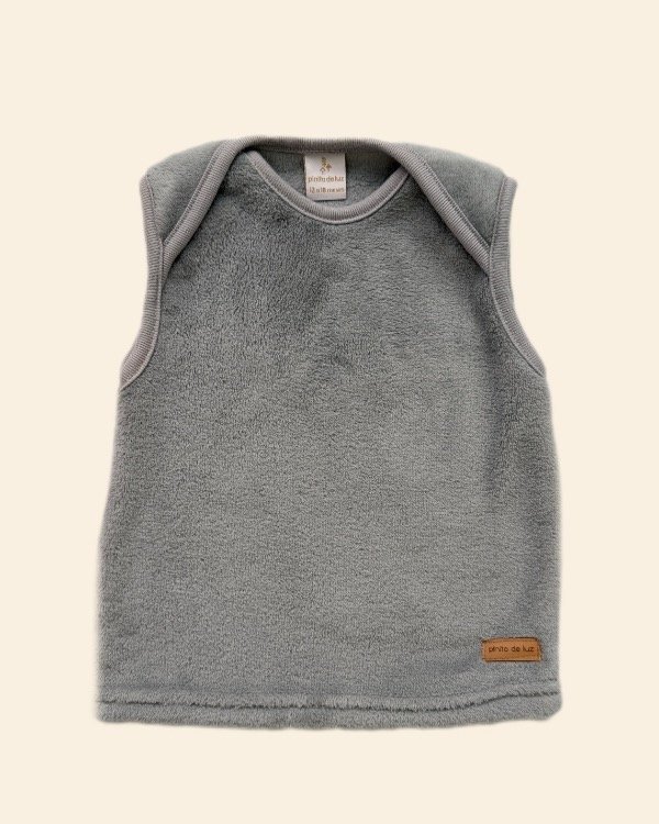 Producto - Chaleco gris medio kids