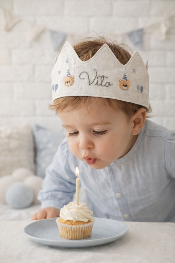 Producto - Corona bordada personalizada