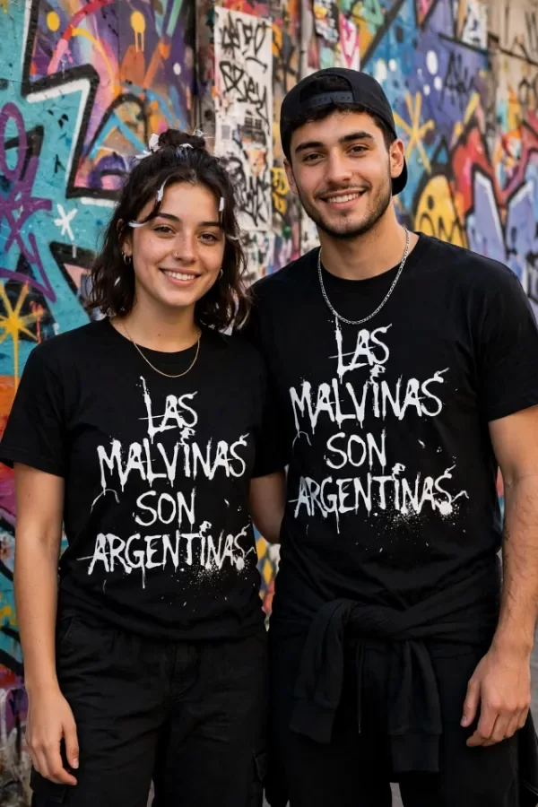 Producto - Remera las malvinas son argentinas los redondos