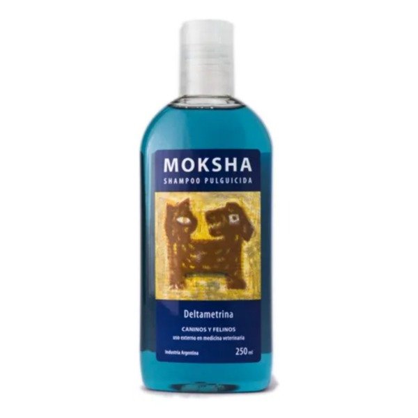 Producto - Shampoo pulguicida Moksha