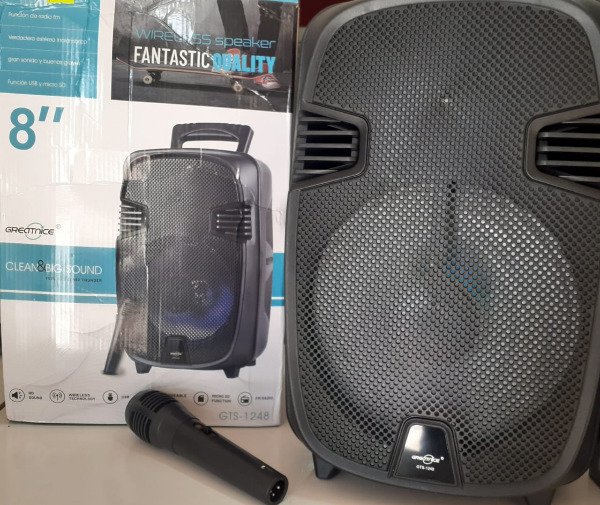 Producto - Parlante Portatil Bluetooth Greatnice GTS - 1248