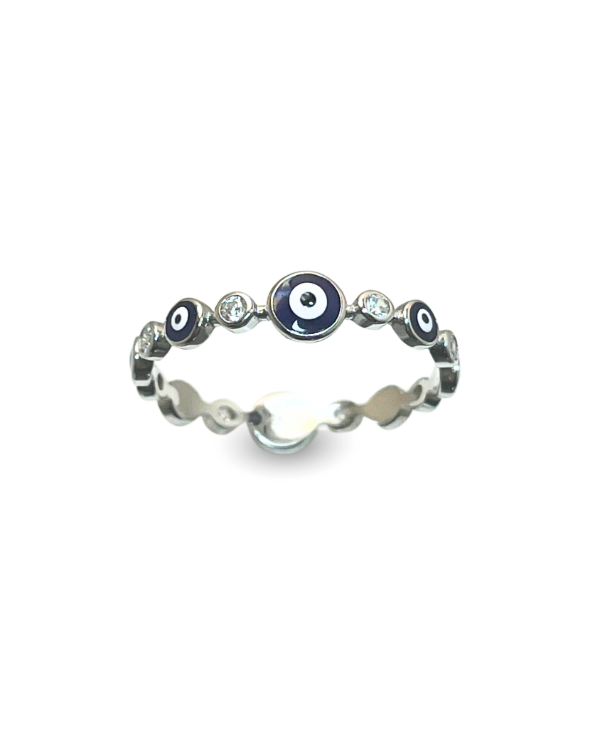 Producto - Anillo de Plata Ojos - 0