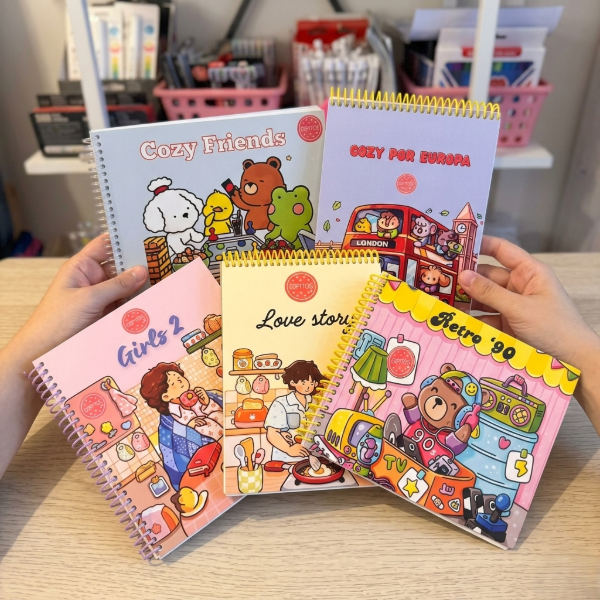 Producto - Pack de 5 libros para pintar 3