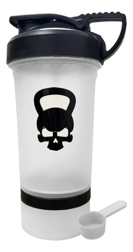 Producto - Vaso Shaker 500 Ml Mezclador Proteinas 2 En 1 Con Scoop