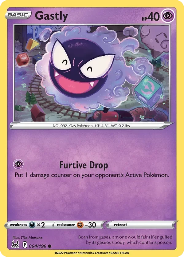 Producto - Gastly - 064/196 - Lost Origin