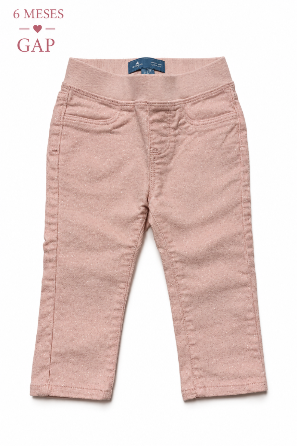 Producto - Pantalon rosa GAP 6 meses - 0