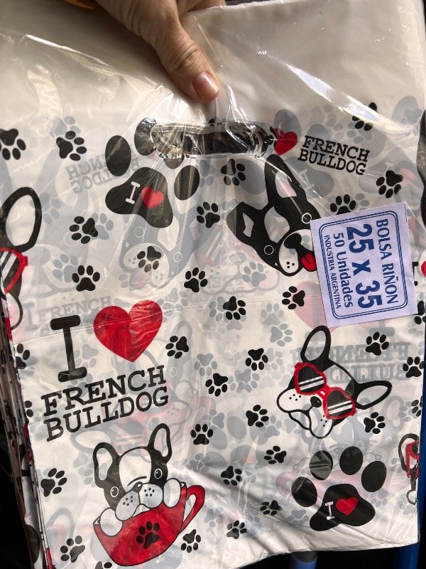 Producto - 50 bolsas 25x35 perritos