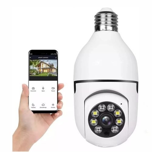 Producto - camara seguridad foco con vision nocturna