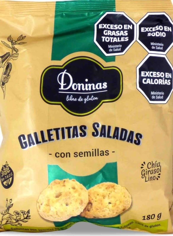 Producto - GALLETITAS SALADAS DONINAS