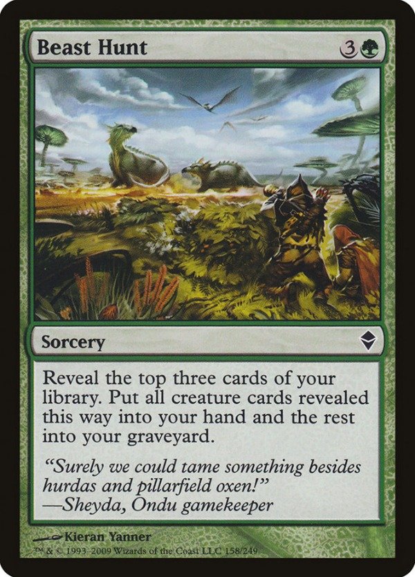 Producto - Beast Hunt  Zendikar