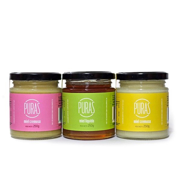 Producto - Combo varietal por 3 unidades de 250 gr.