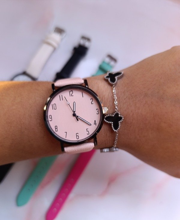 Producto - RELOJ LUNA ROSA