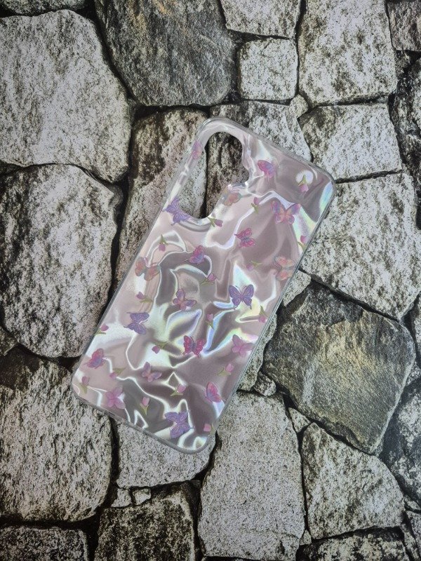 Producto - Funda tpu Holo Samsung A26 mariposas